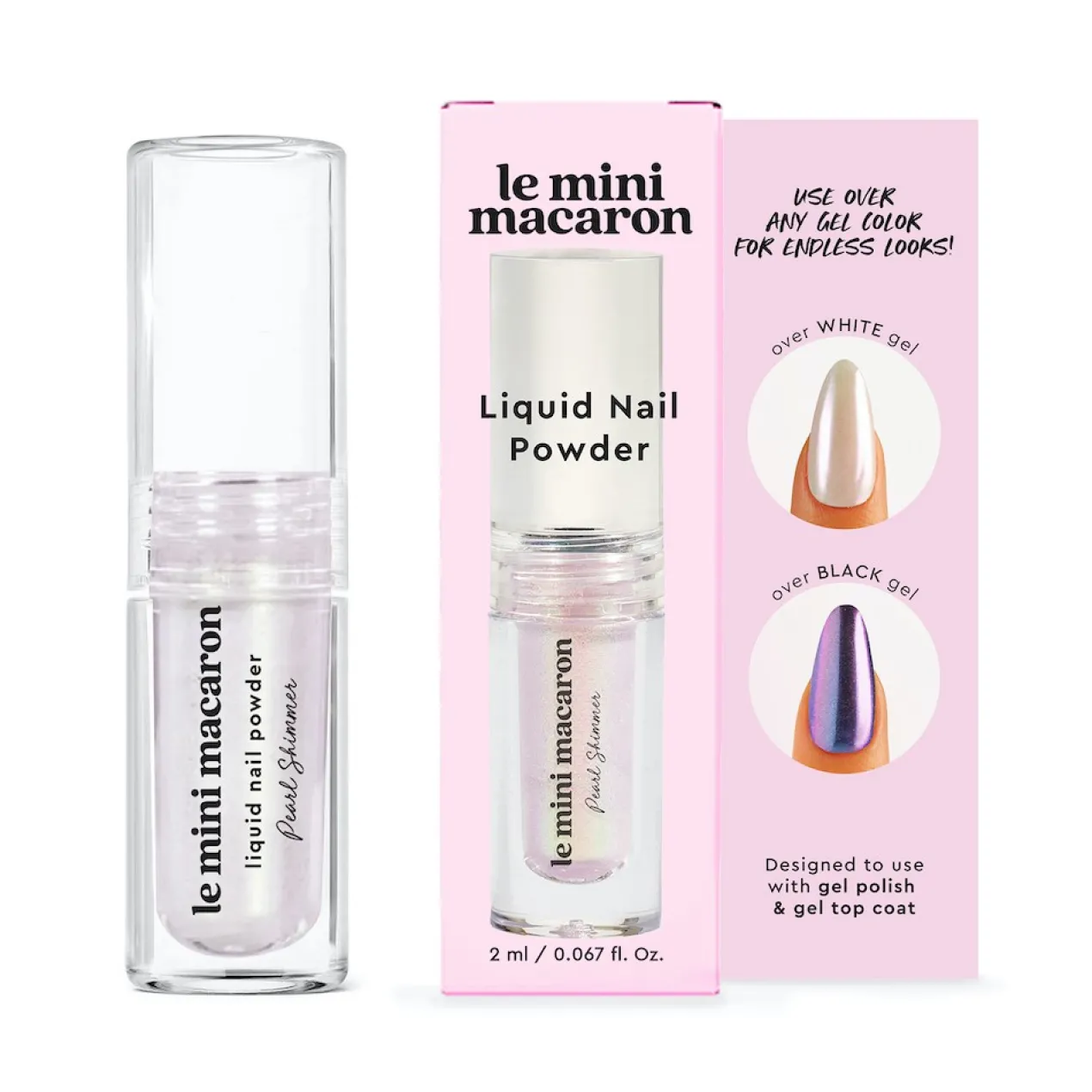Pó líquido para unhas Pearl Shimmer