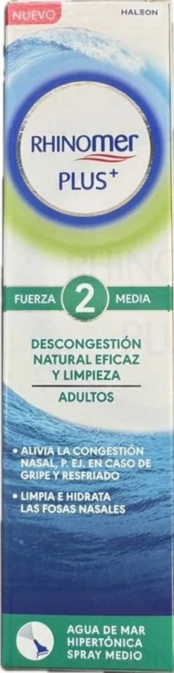 Plus+ 2 Força Média Limpeza Nasal para Adultos