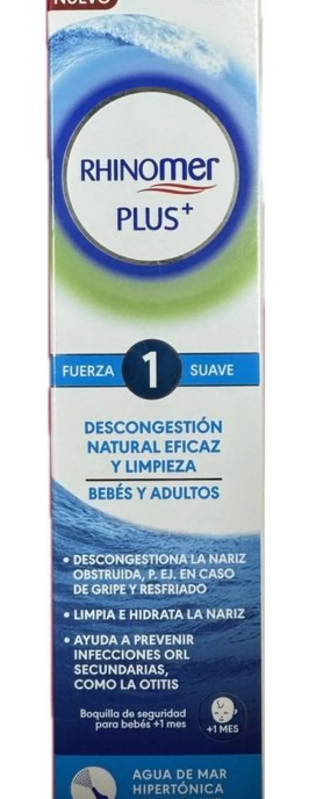 Plus+ 1 Força Suave Limpeza Nasal para Bebés e Adultos