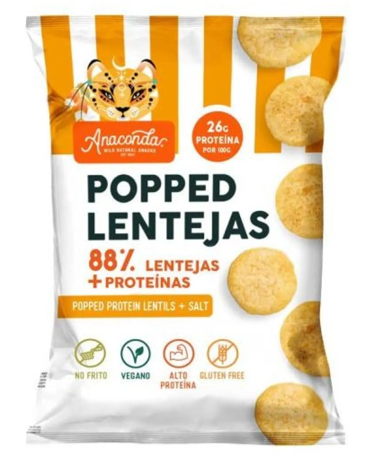 Popped Snack Crocante de Lentilhas