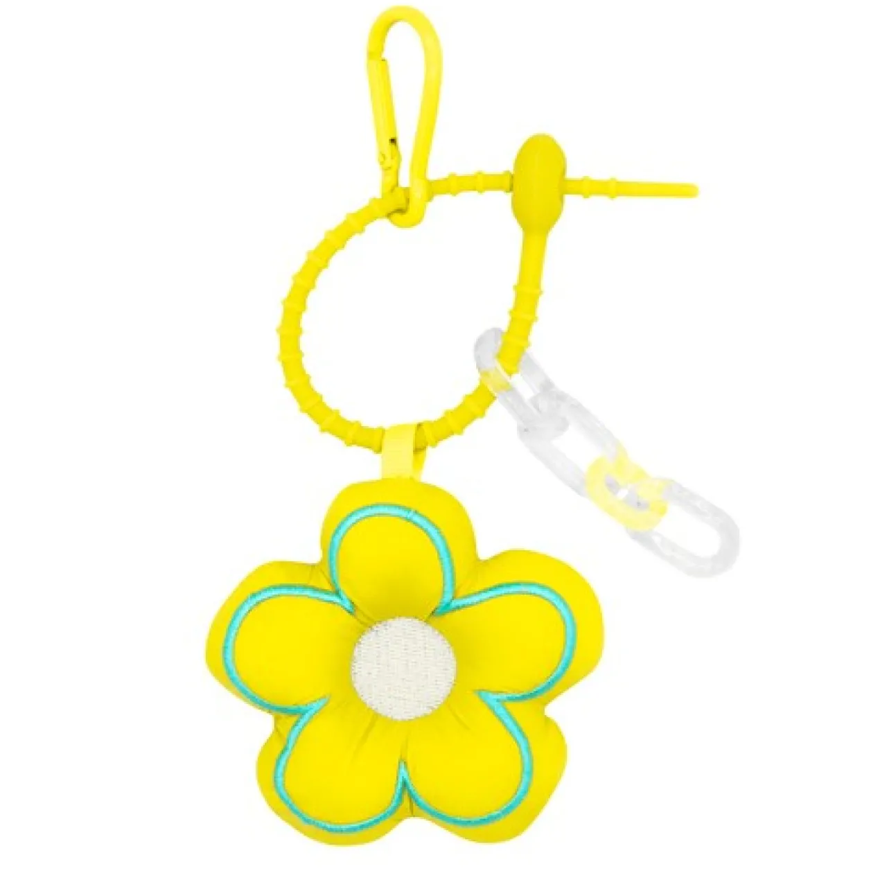 Porta-chaves Puffy Flower Power