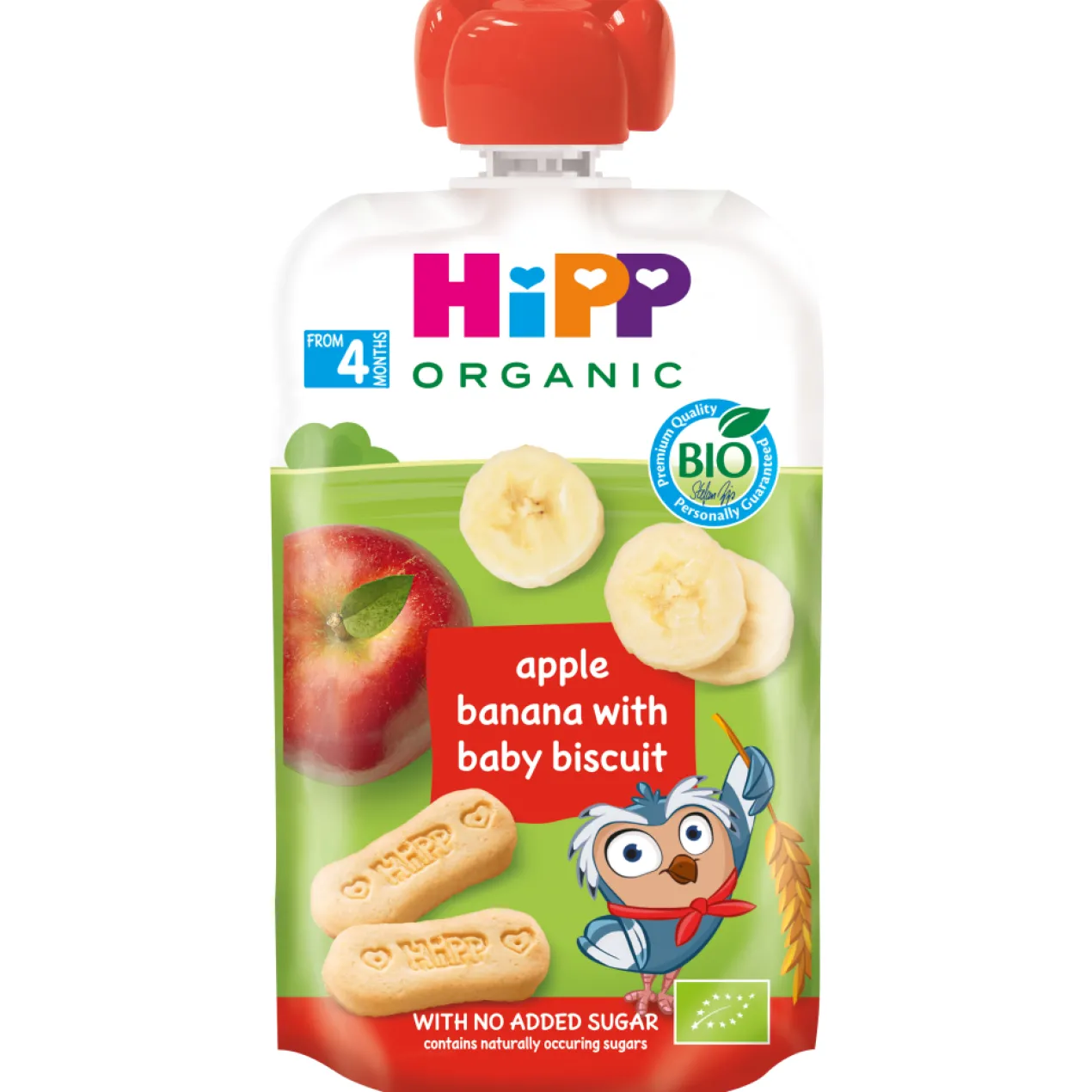 Pouch Bolachas, Maçã e Banana BIO