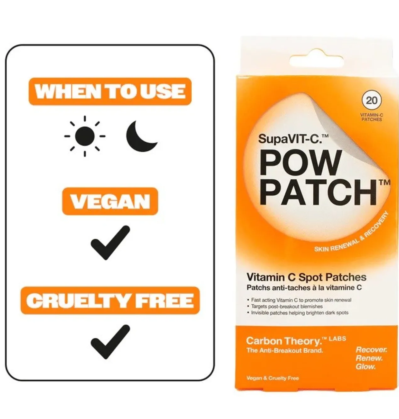 Pow Patch Patches com Vitamina C Antimanchas