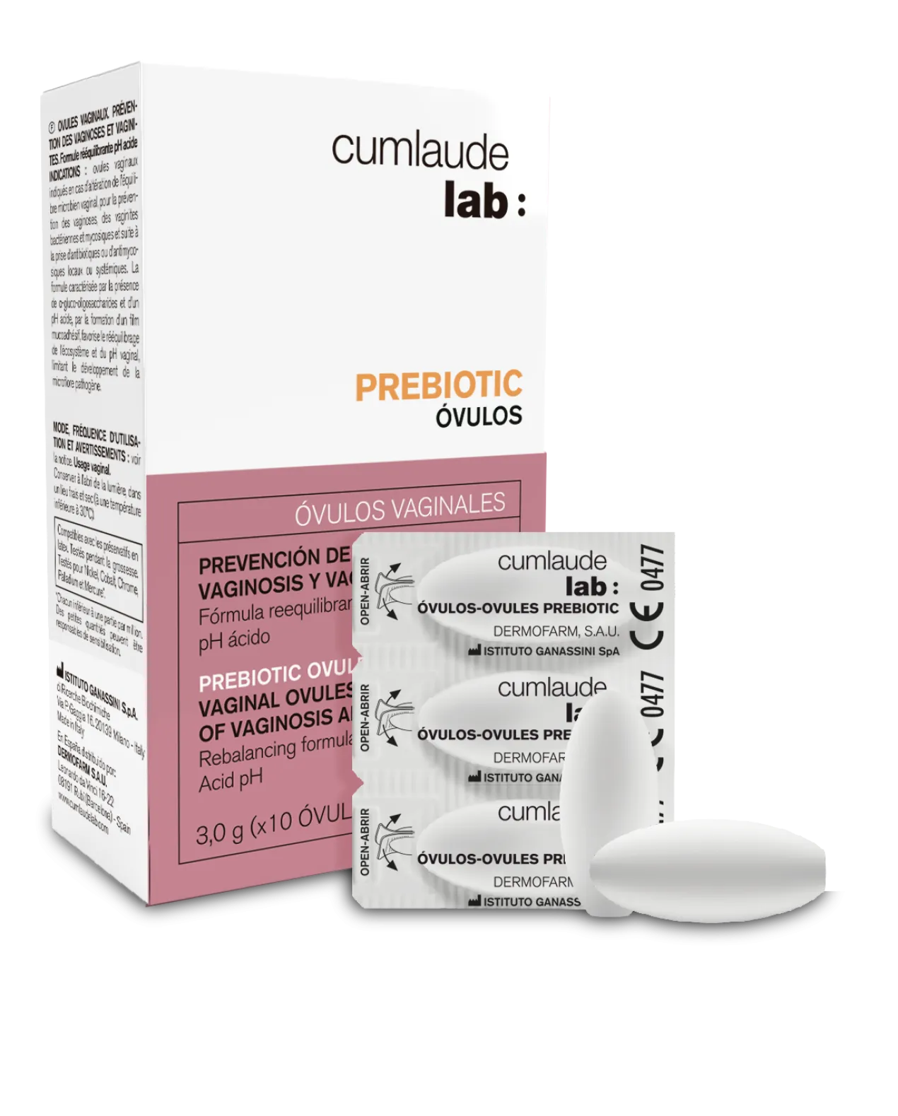Prebiotic Óvulos Vaginais