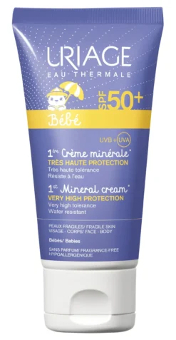 Primeiro Creme Mineral Bebé SPF50+
