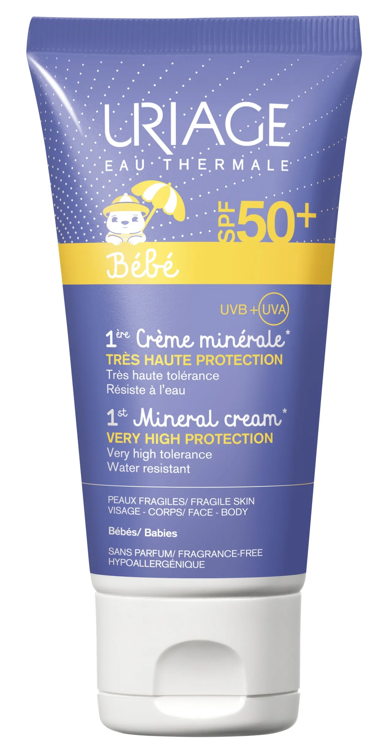 Primeiro Creme Mineral Bebé SPF50+