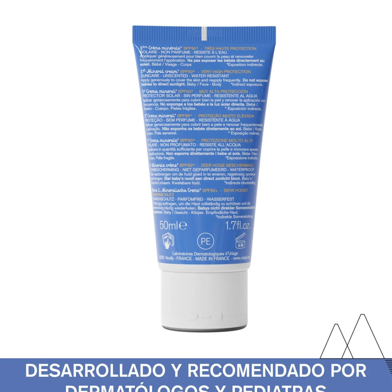 Primeiro Creme Mineral Bebé SPF50+