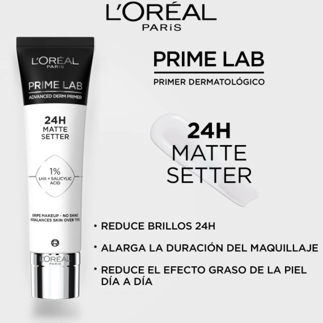 Prime Lab Matte Setter Pré-base de Maquilhagem
