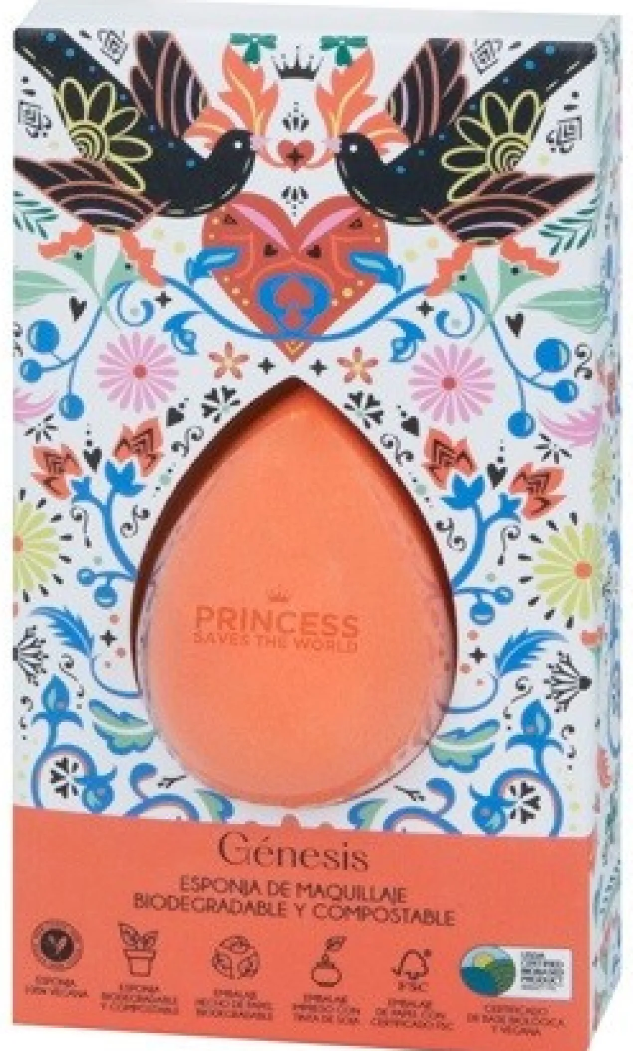 Princess Saves The World Esponja Biodegradável