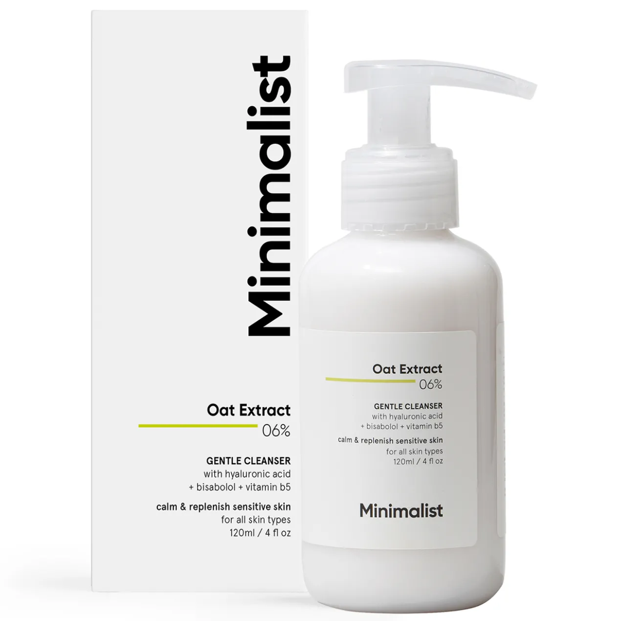 Produto de Limpeza Oat Extract 06%