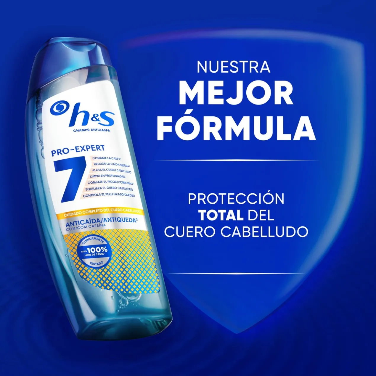 Pro-Expert 7 em 1 Champô Antiqueda