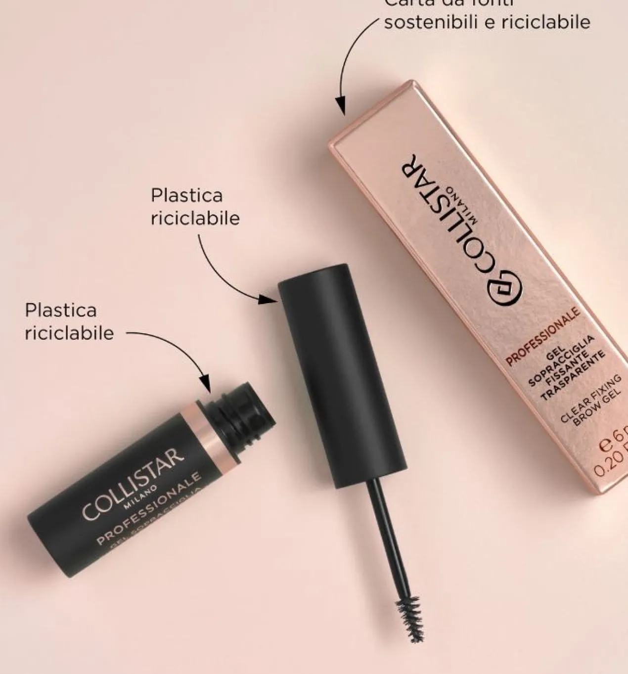 Professionale Gel Fixador Transparente de Sobrancelhas
