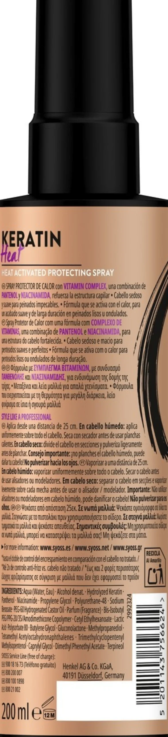 Protetor de Calor Keratin