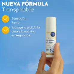 Protetor Facial 2 em 1 Primer Sérum UV Diário SPF 50+
