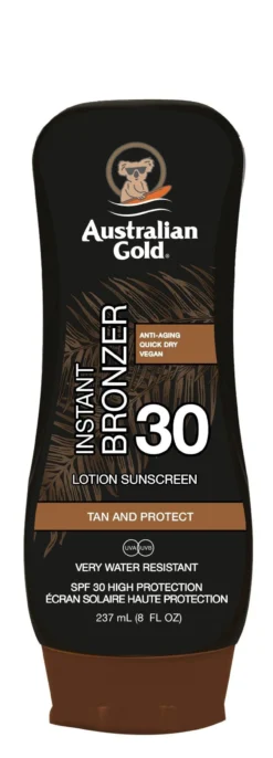 Protetor Solar com Bronzeador SPF 30