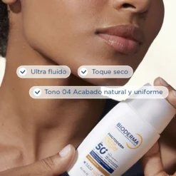 Protetor Solar com Cor Photoderm XDefense Ultra Fluid SPF50+ Tom 04