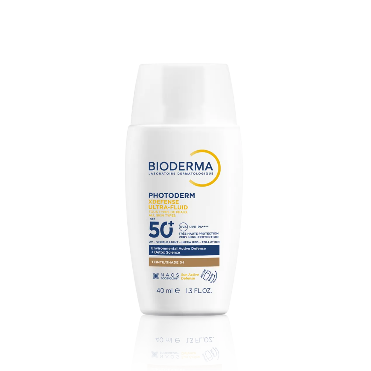 Protetor Solar com Cor Photoderm XDefense Ultra Fluid SPF50+ Tom 04