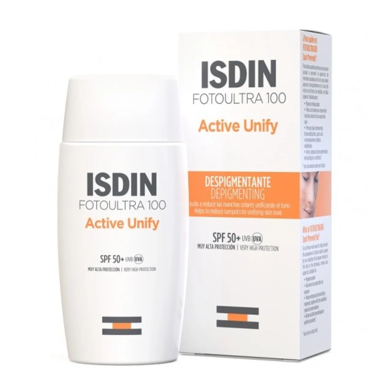 Protetor Solar Facial Despigmentante Active Unify SPF50+