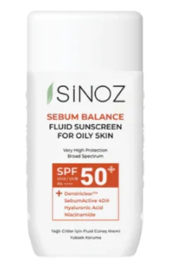 Protetor Solar Facial Sebum Balance Fluid SPF50+