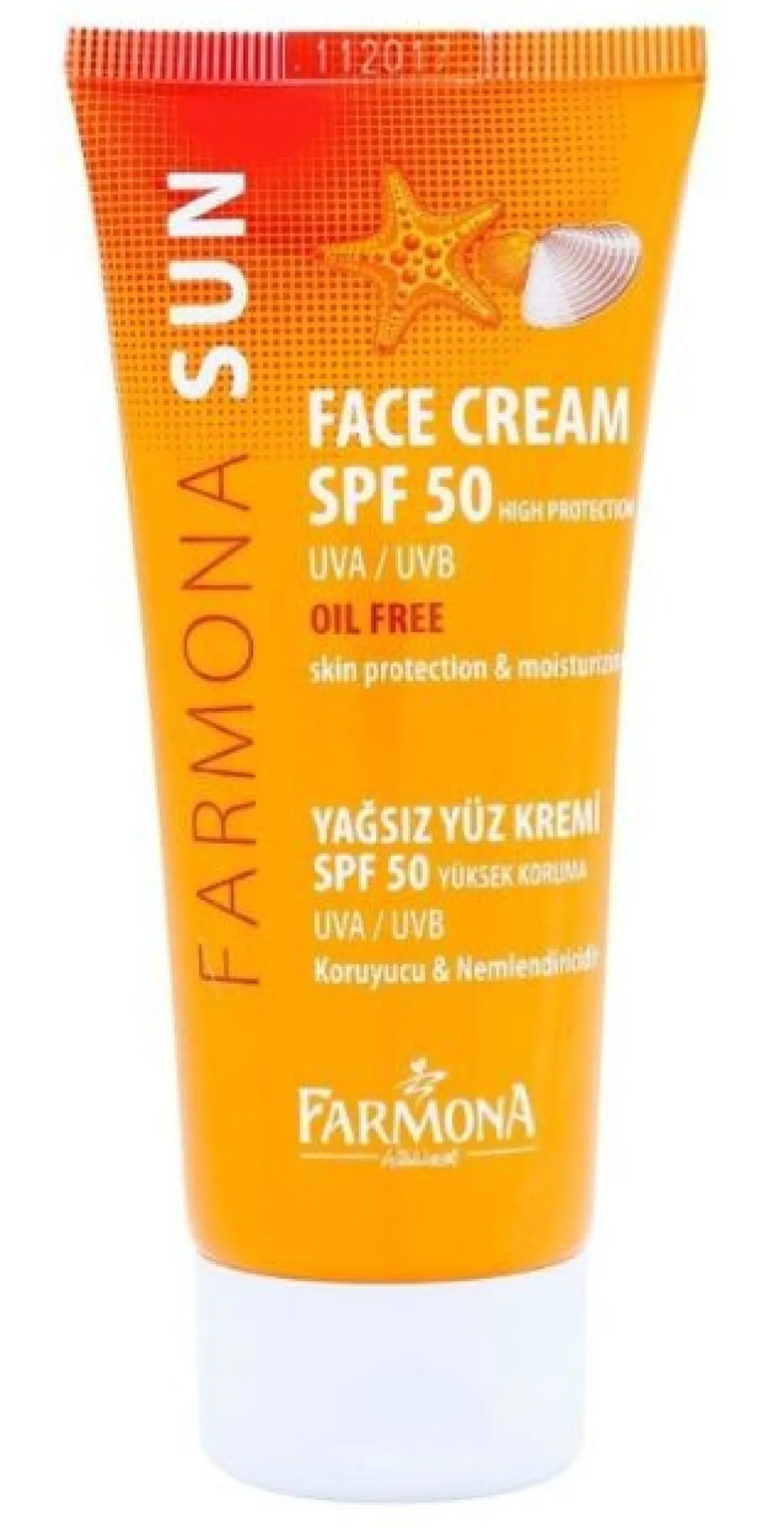 Protetor solar facial sem óleo SPF 50