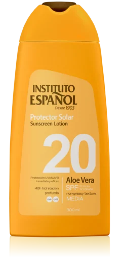 Protetor Solar Loção Aloé Vera SPF20