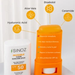 Protetor Solar Stick Invisível SPF50+