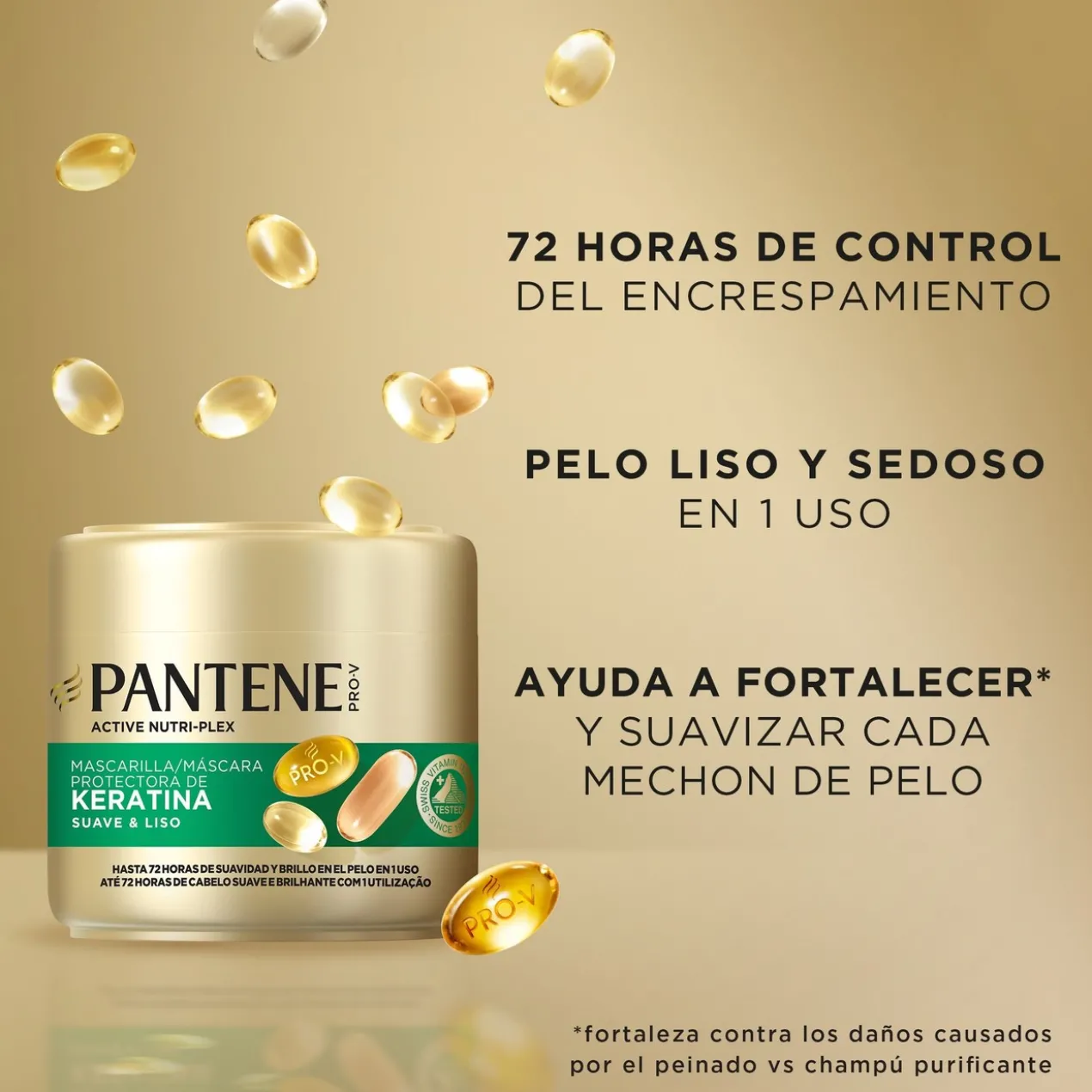 Pro-V Nutri-Plex Suave & Liso Champô + Máscara com Queratina