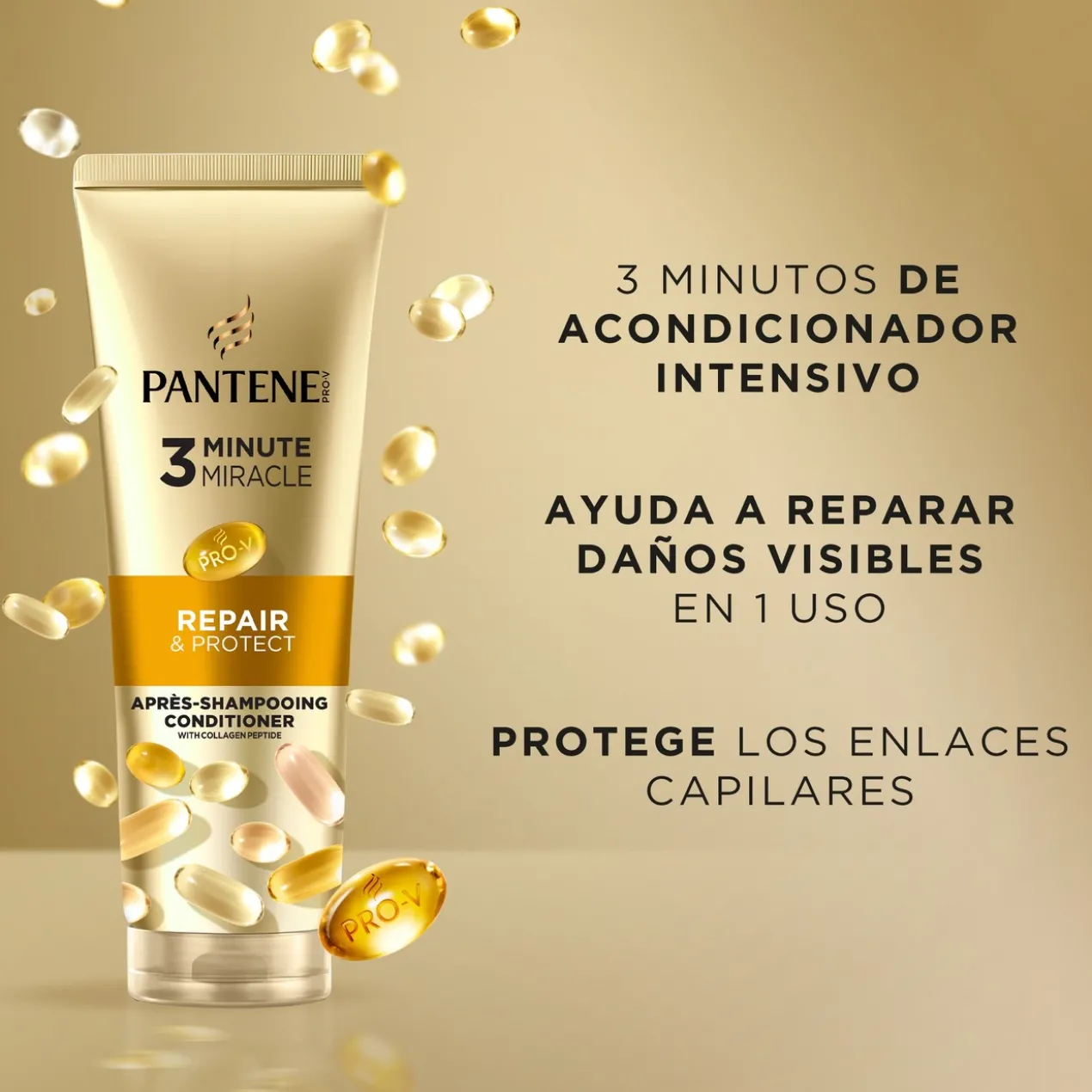 Pro-V Repara e Protege Champô 325ml + Amaciador 220ml + Óleo 100ml