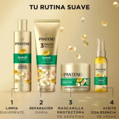 Pro-V Suave e Liso Máscara Protetora de Queratina