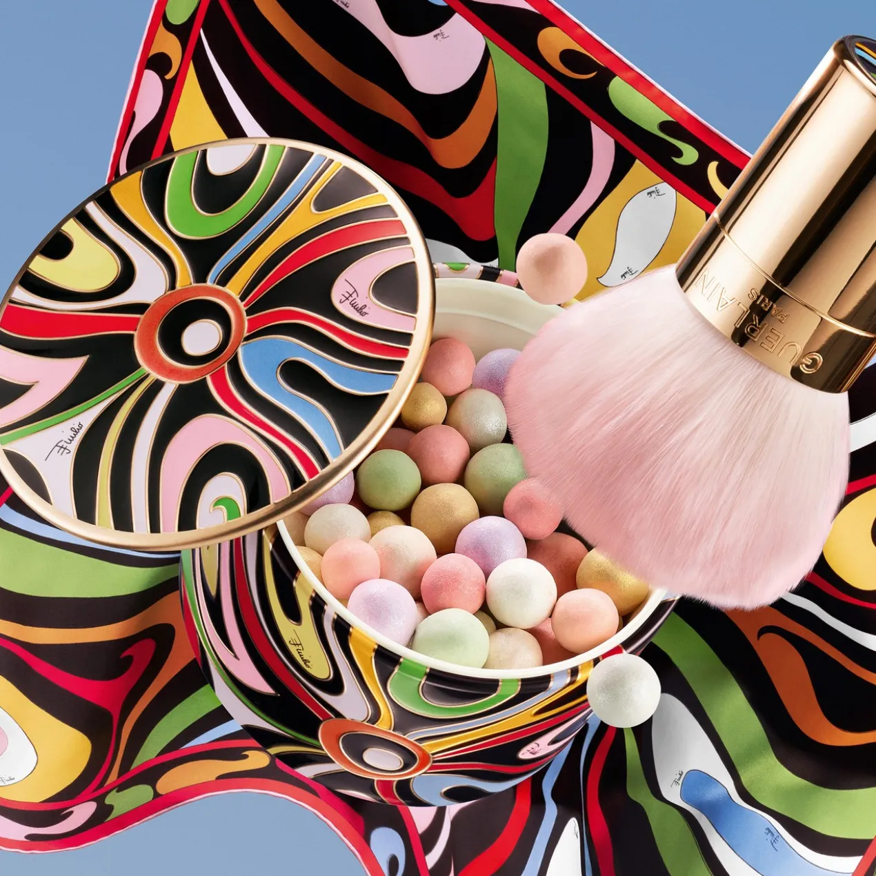 Pucci Météorites Marmo Swirl Pincel para Pós Edição Limitada