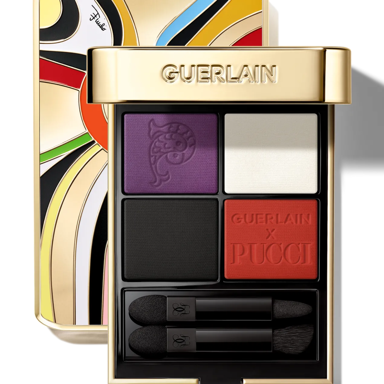 Pucci Ombres G 045 Marmo Vibe Sombras de Olhos em 4 Tons Edição Limitada