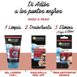 Pure Active Carvão Tiras Anti Pontos Negros