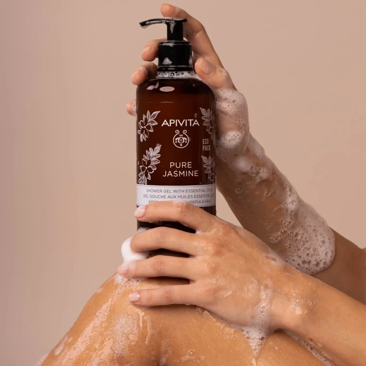Pure Jasmine Gel de Banho com Óleos Essenciais