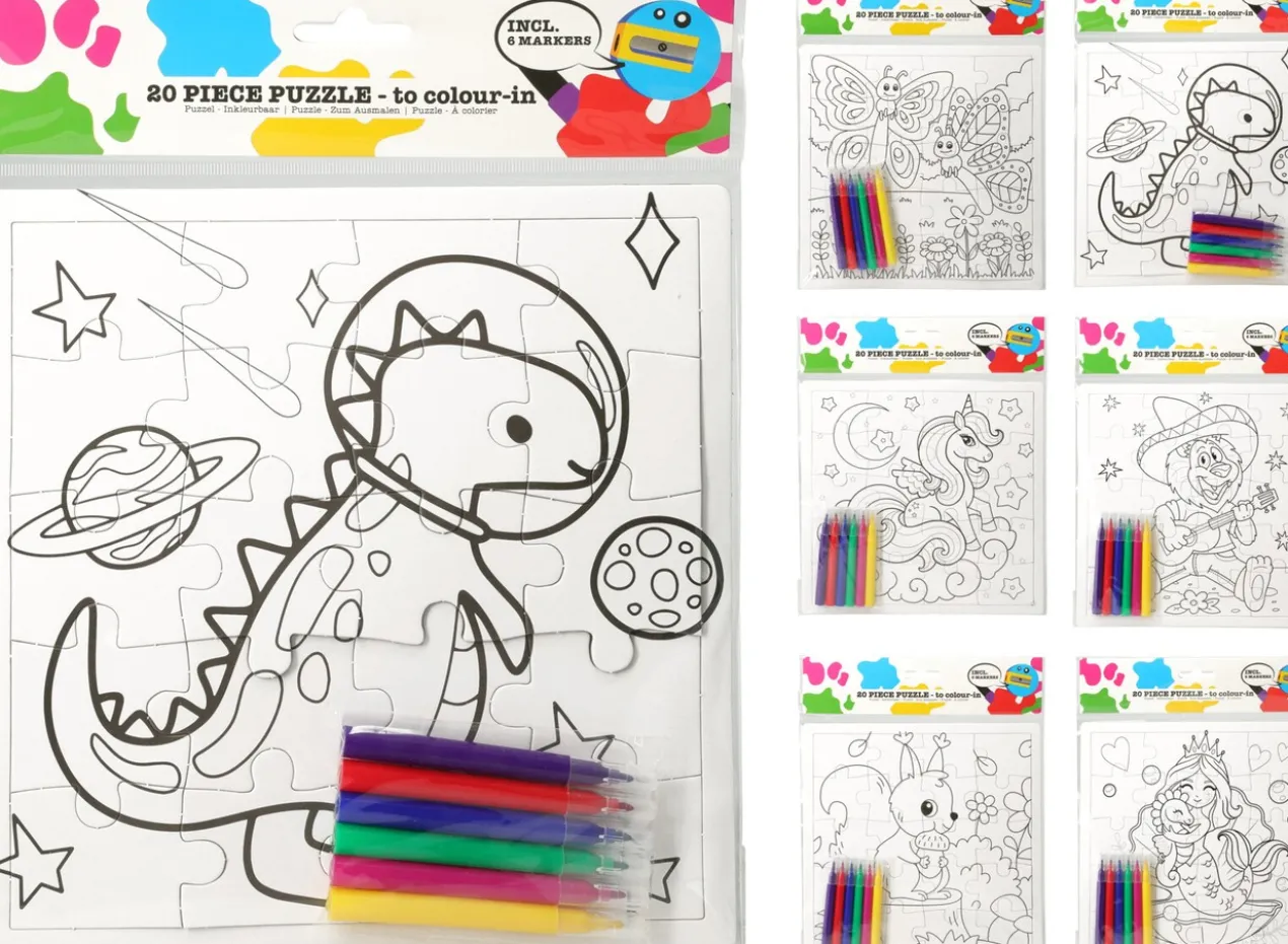Puzzle para Colorir