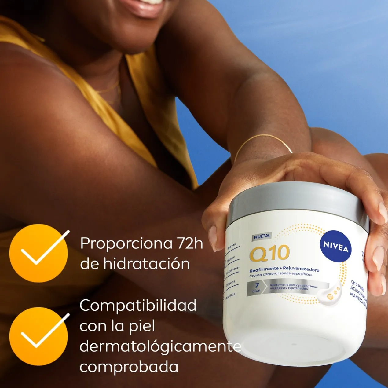 Q10 Creme Corporal Refirmante e Rejuvenescedor