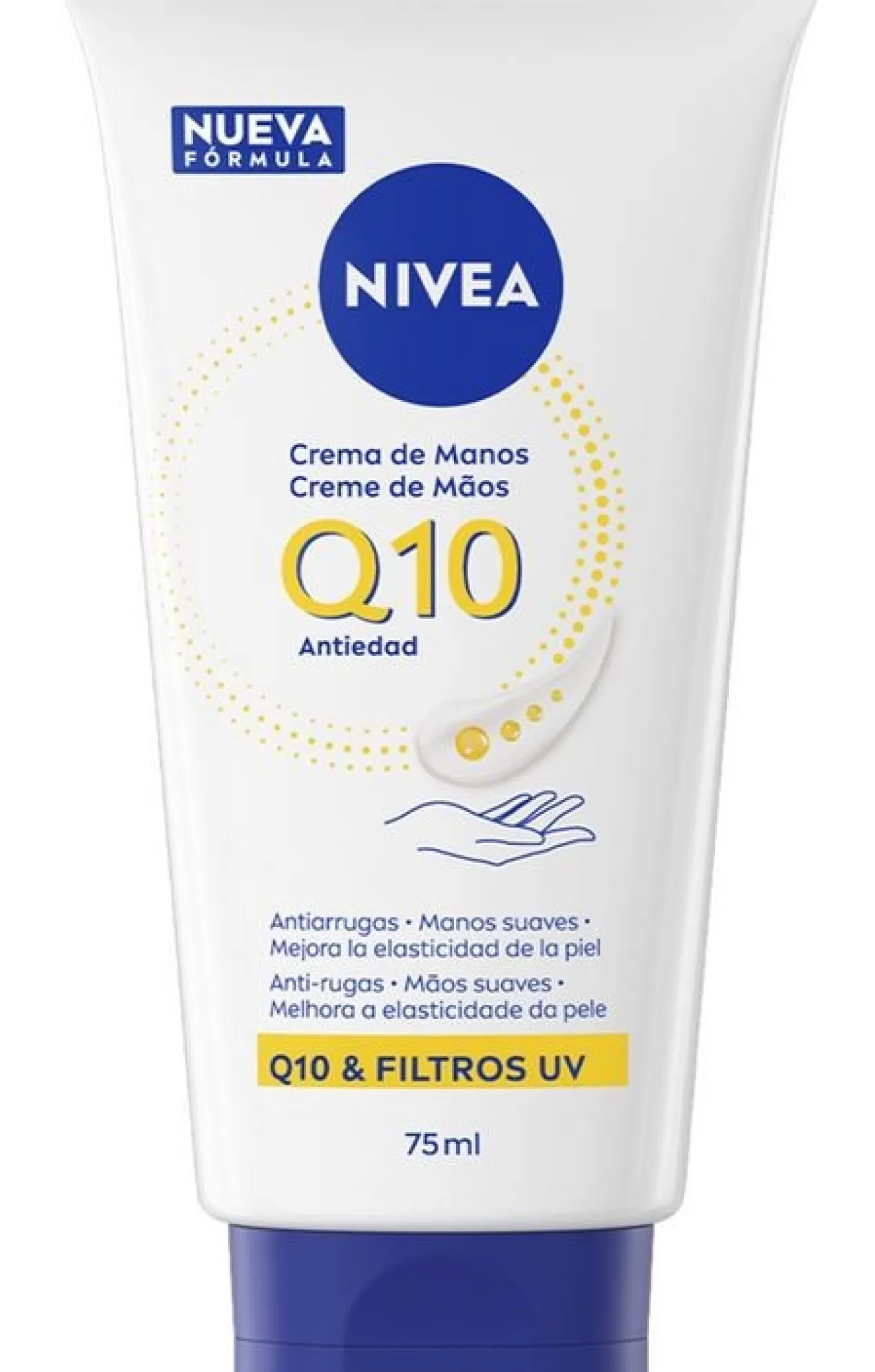 Q10 Creme de Mãos Antienvelhecimento 3 em 1