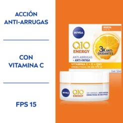 Q10 Energy Antirrugas Creme de Dia SPF15