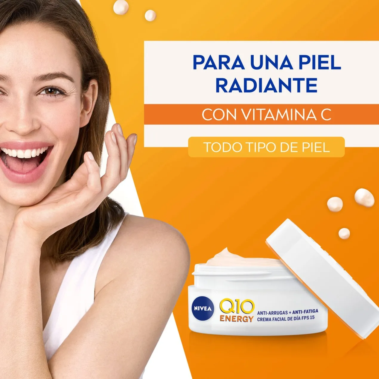 Q10 Energy Antirrugas Creme de Dia SPF15