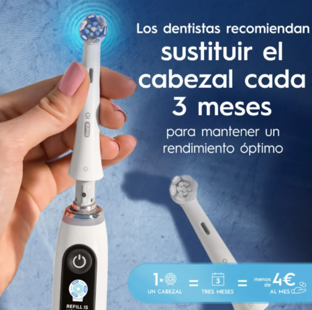 Recambio IO Ultimate Clean Branco