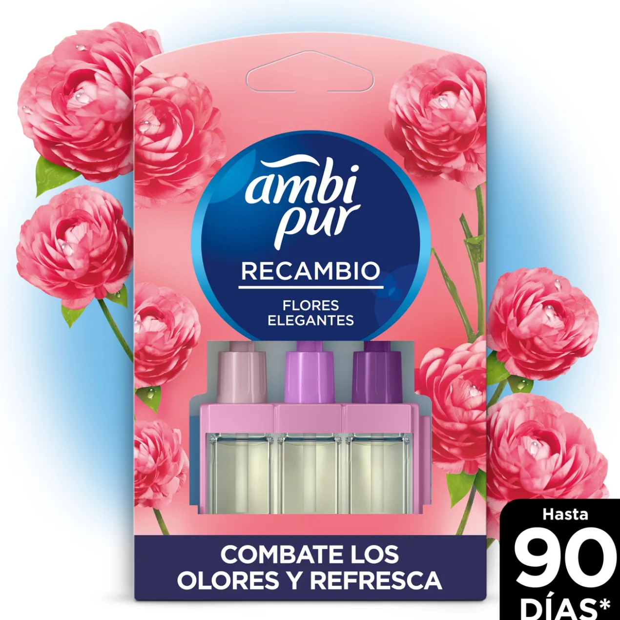 Recarga Ambientador Elétrico Flores Elegantes