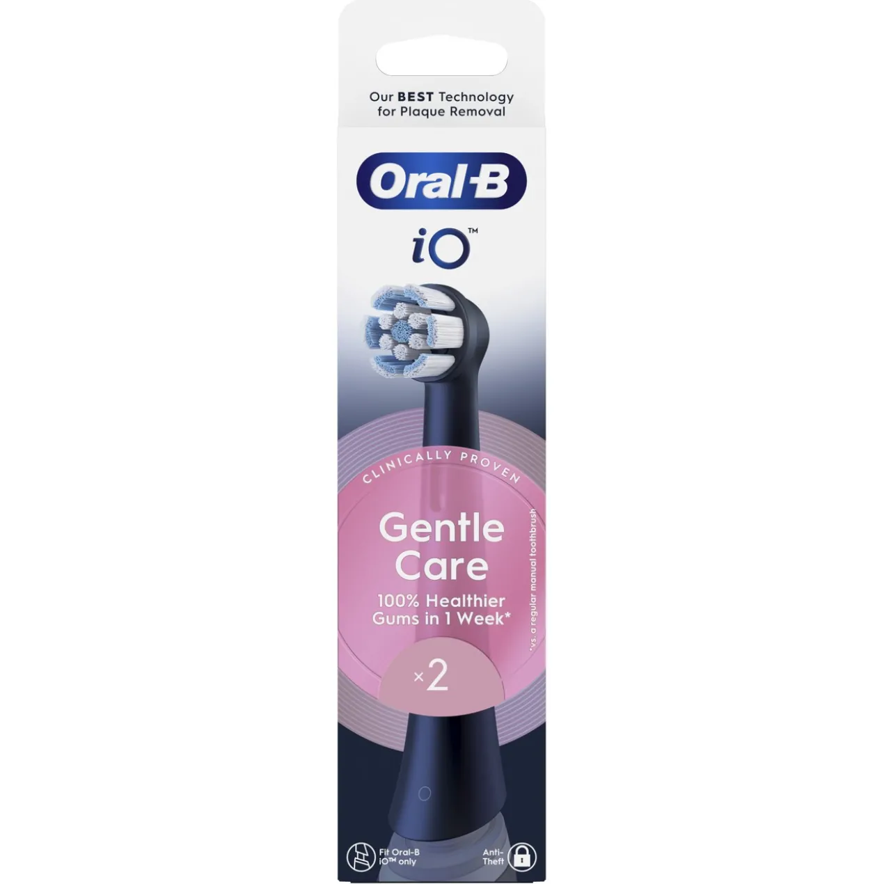 Recarga de Escova de Dentes Elétrica iO Gentle Care