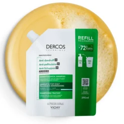 Refill Dercos Technique Champô Anticaspa para Cabelo Normal ou Oleoso