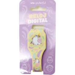 Relógio Digital Burricórnio Amarelo