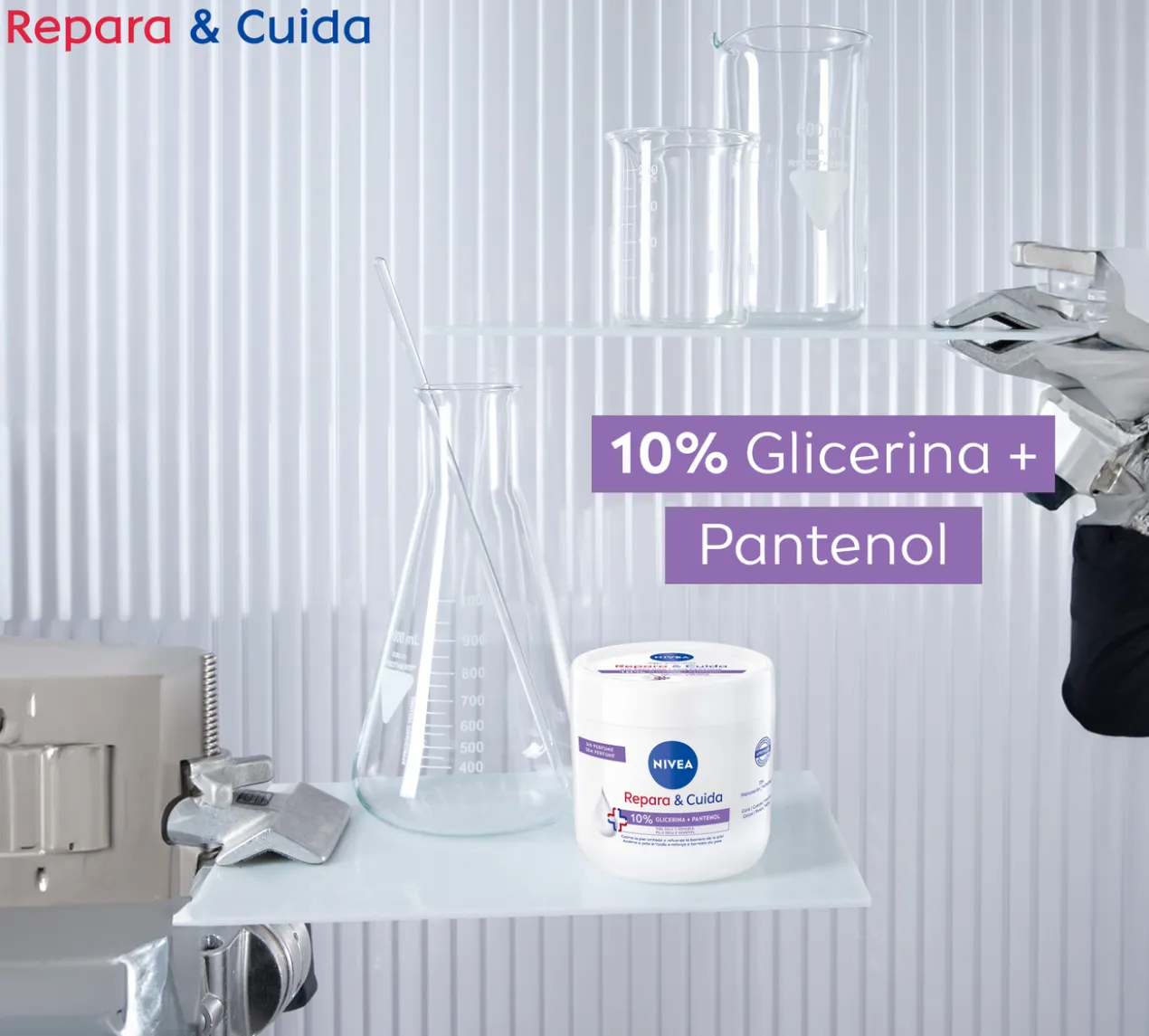 Repair & Care Creme Corporal Hidratante com Glicerina e Pantenol