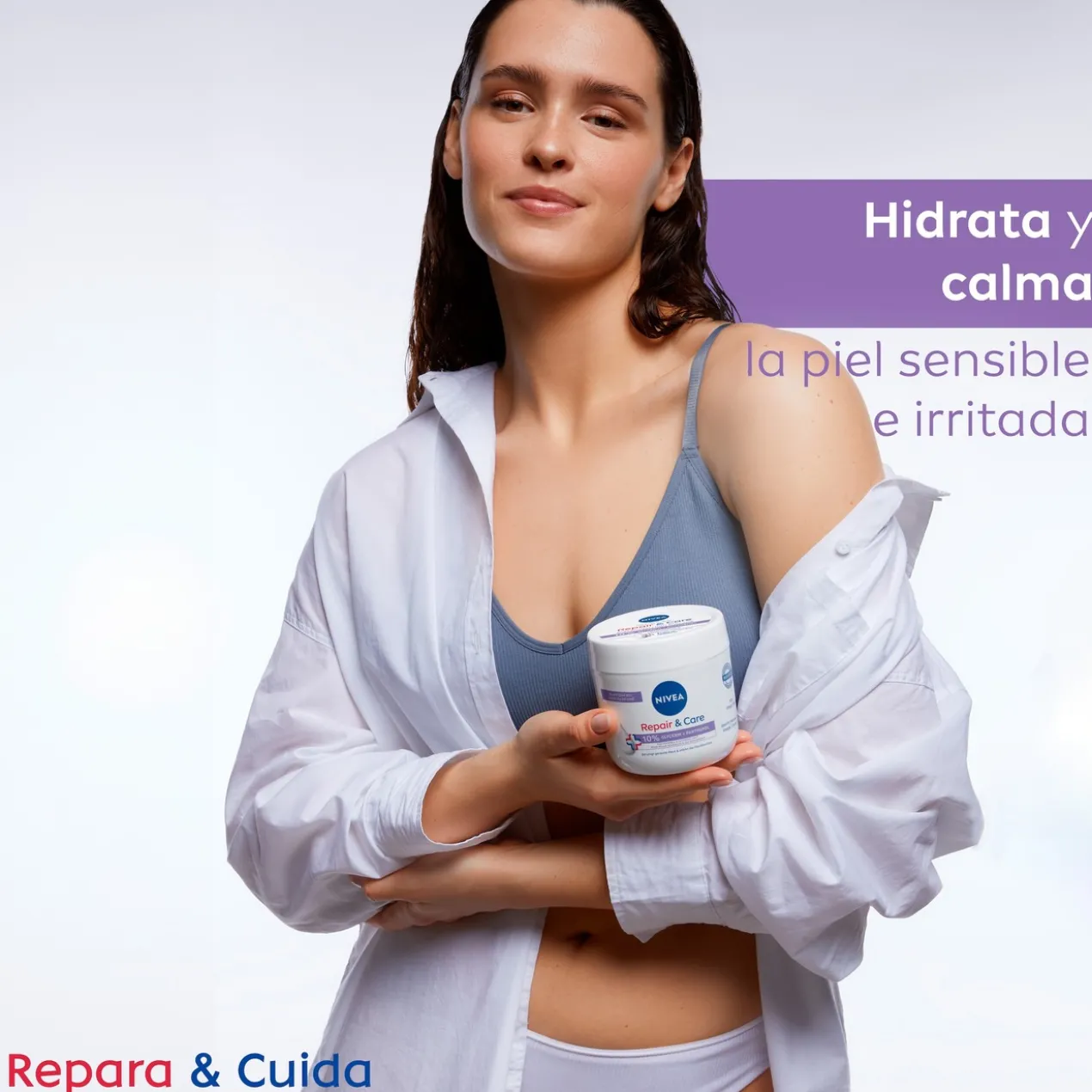 Repair & Care Creme Corporal Hidratante com Glicerina e Pantenol