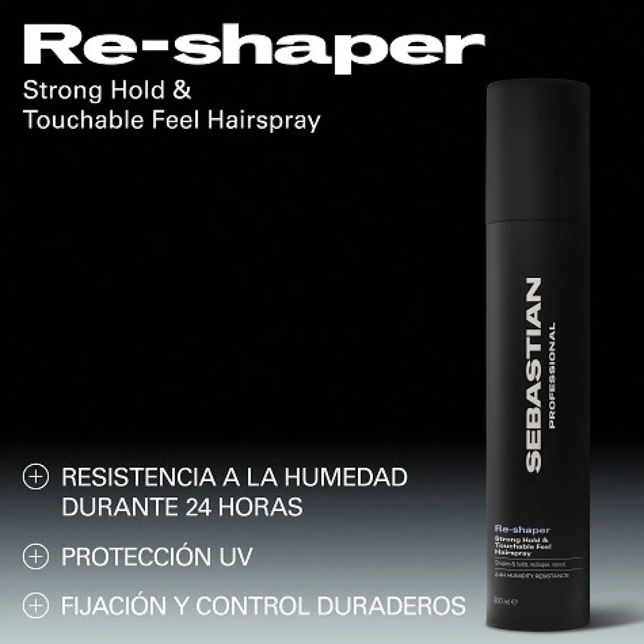 Reshaper Laca de Fixação Forte e Toque Suave