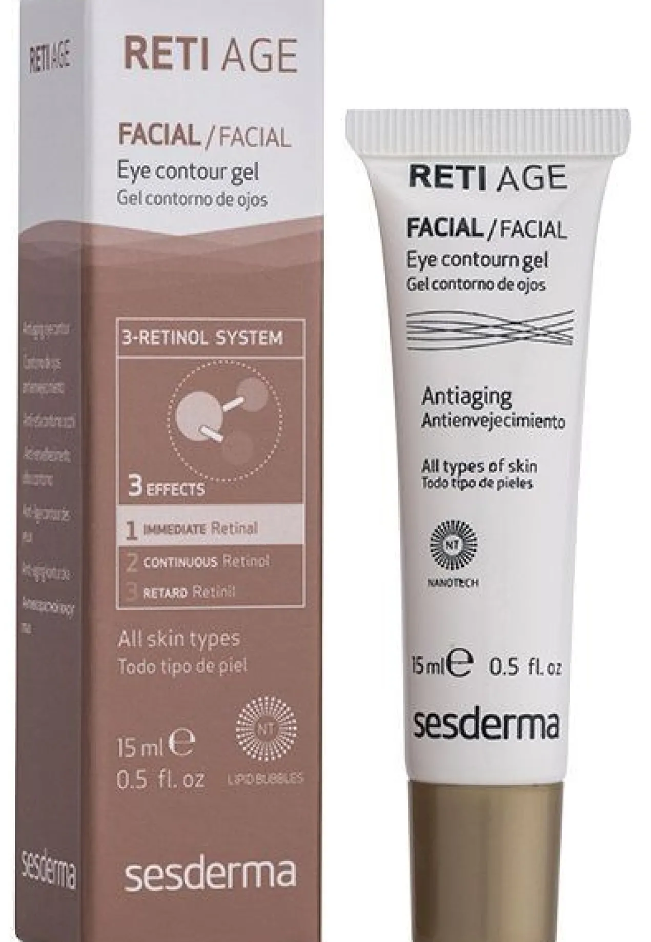 Reti Age Gel contorno de olhos antienvelhecimento