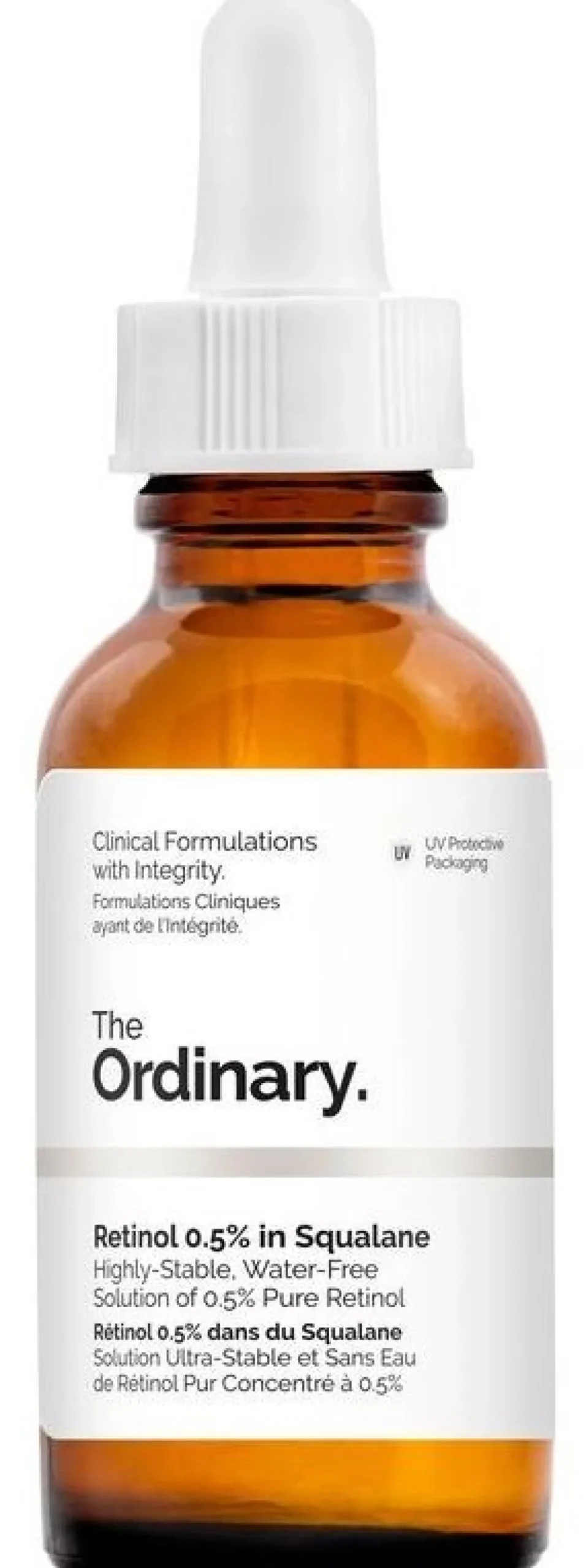Retinol 0.5% em Esqualano Sérum Facial Antienvelhecimento