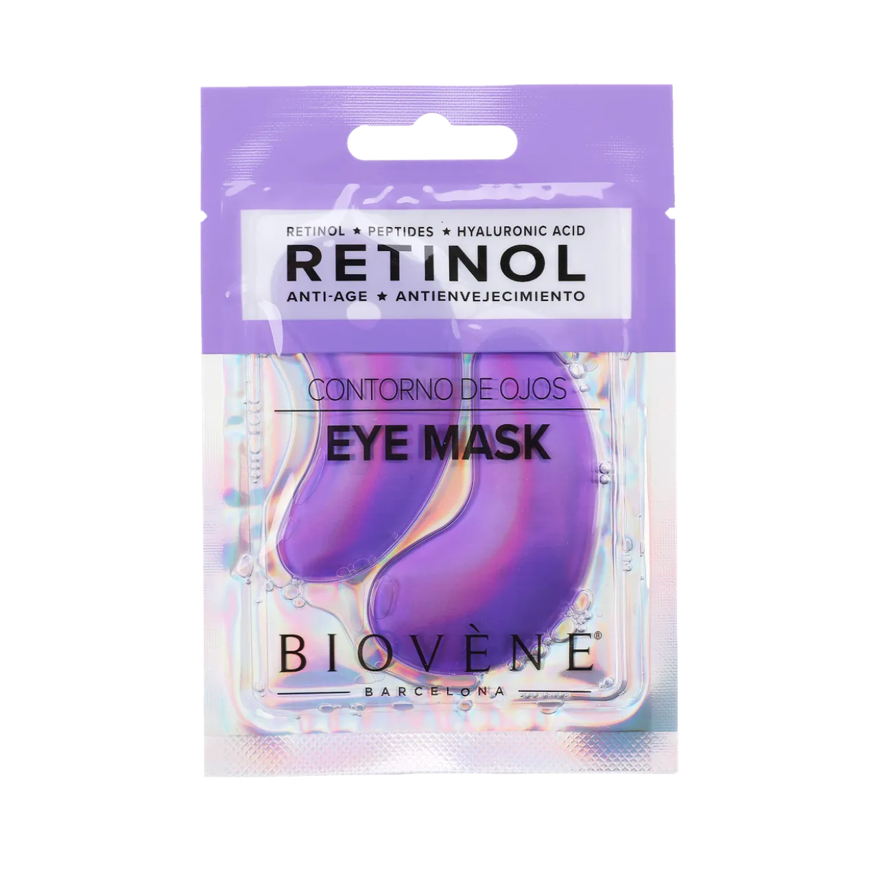 Retinol Máscara para Contorno de Olhos Antienvelhecimento