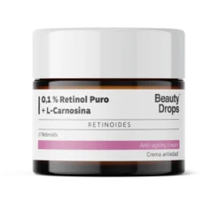 0,1% Retinol Puro + L-Carnosina Creme antienvelhecimento